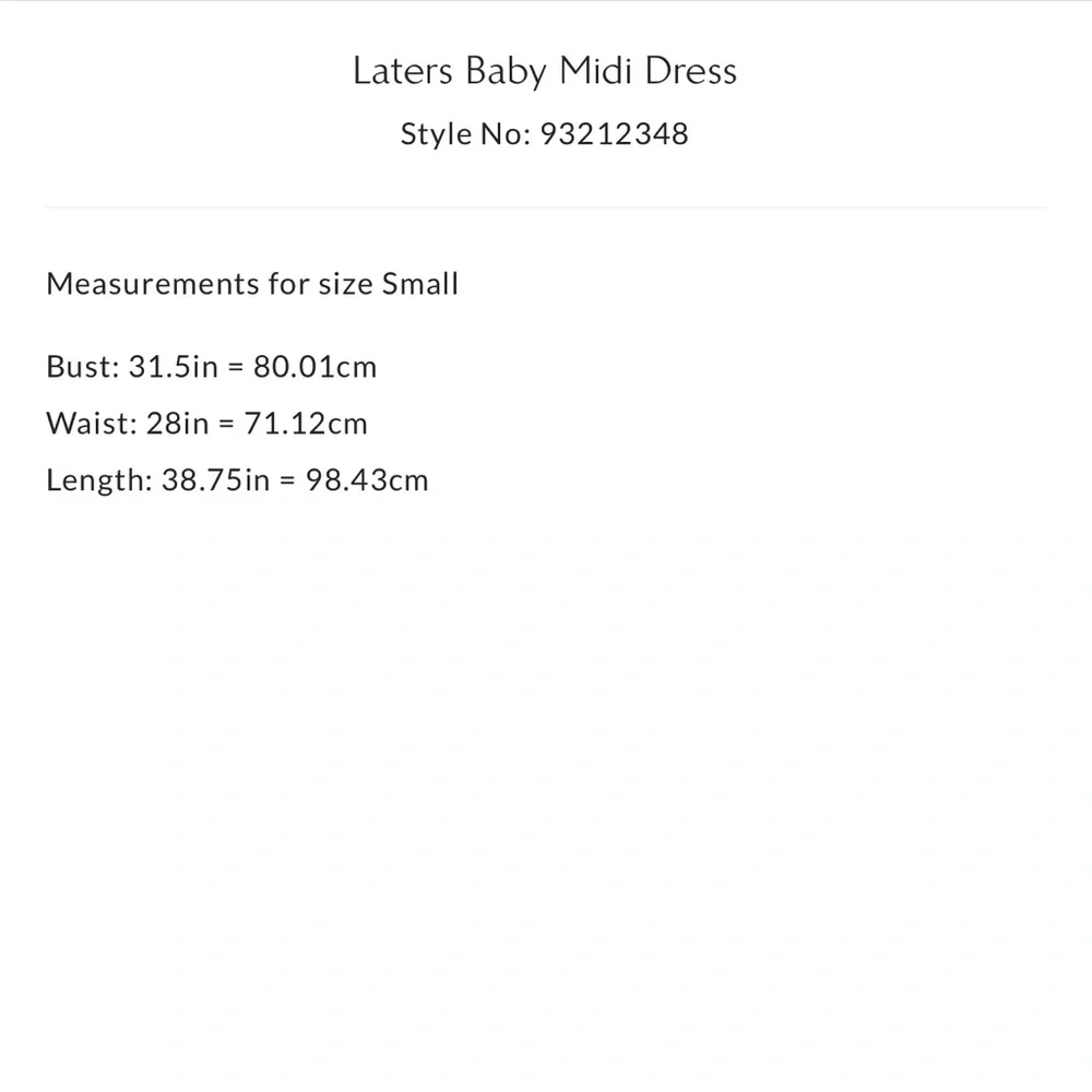 Laters baby midi dress - Picture 3 of 3